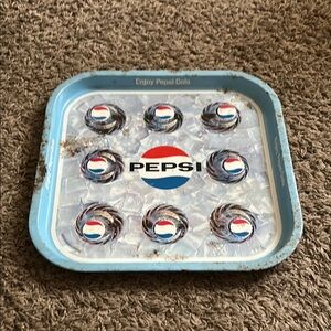 Vintage Pepsi Tin/Metal Tray